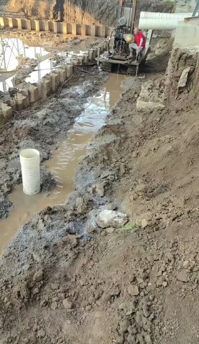 谢家集区工地施工用水井